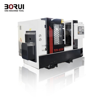 TCK6350 Live Tooling Slant Bed CNC-Drehbank-Maschinen-Mühle kombiniert