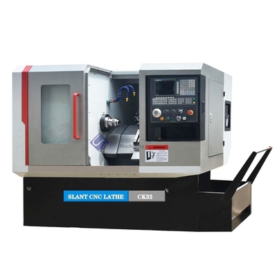 Schrägenbett CNC-Metalldrehbank CK32x250 China automatische für Verkauf