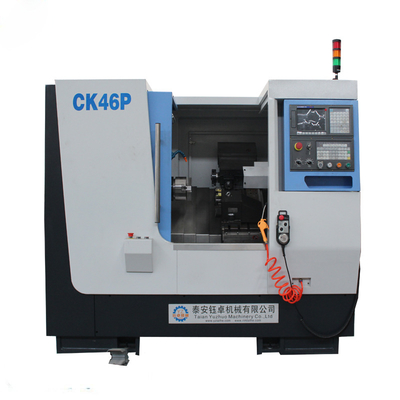 Schrägenbett der hohen Präzision Metall TCK360 CK46P kleines neue chinesische CNC-Drehbank mit Fliegen-Schneider